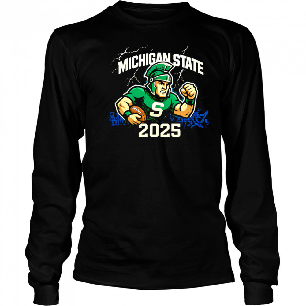 Michigan State Spartans 2025 Ready for Battle Built to Win shirt Long Sleeved