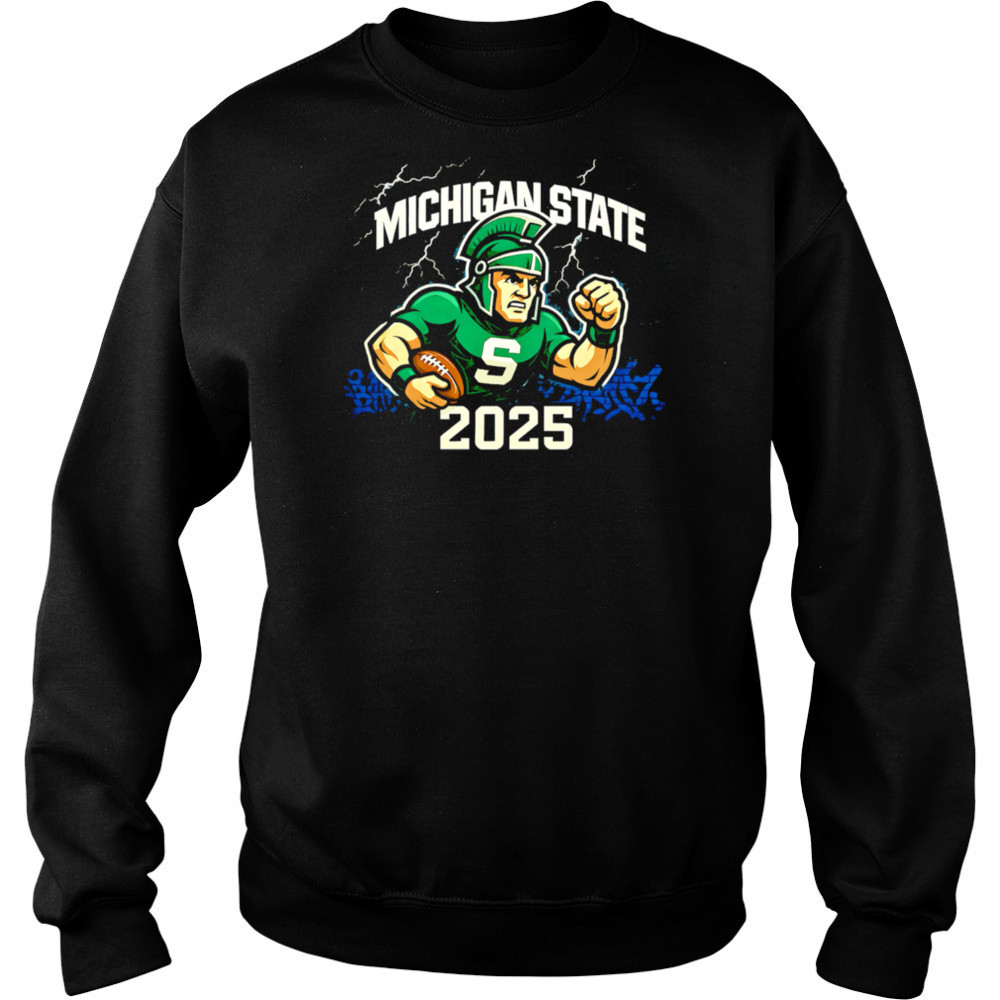 Michigan State Spartans 2025 Ready for Battle Built to Win shirt Sweatshirt