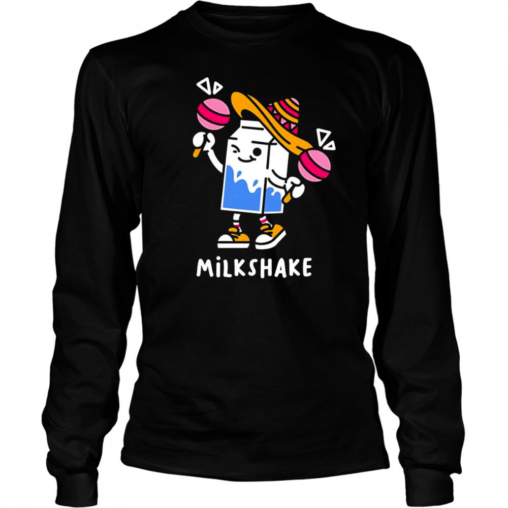 Milkshake dark shirt Long Sleeved