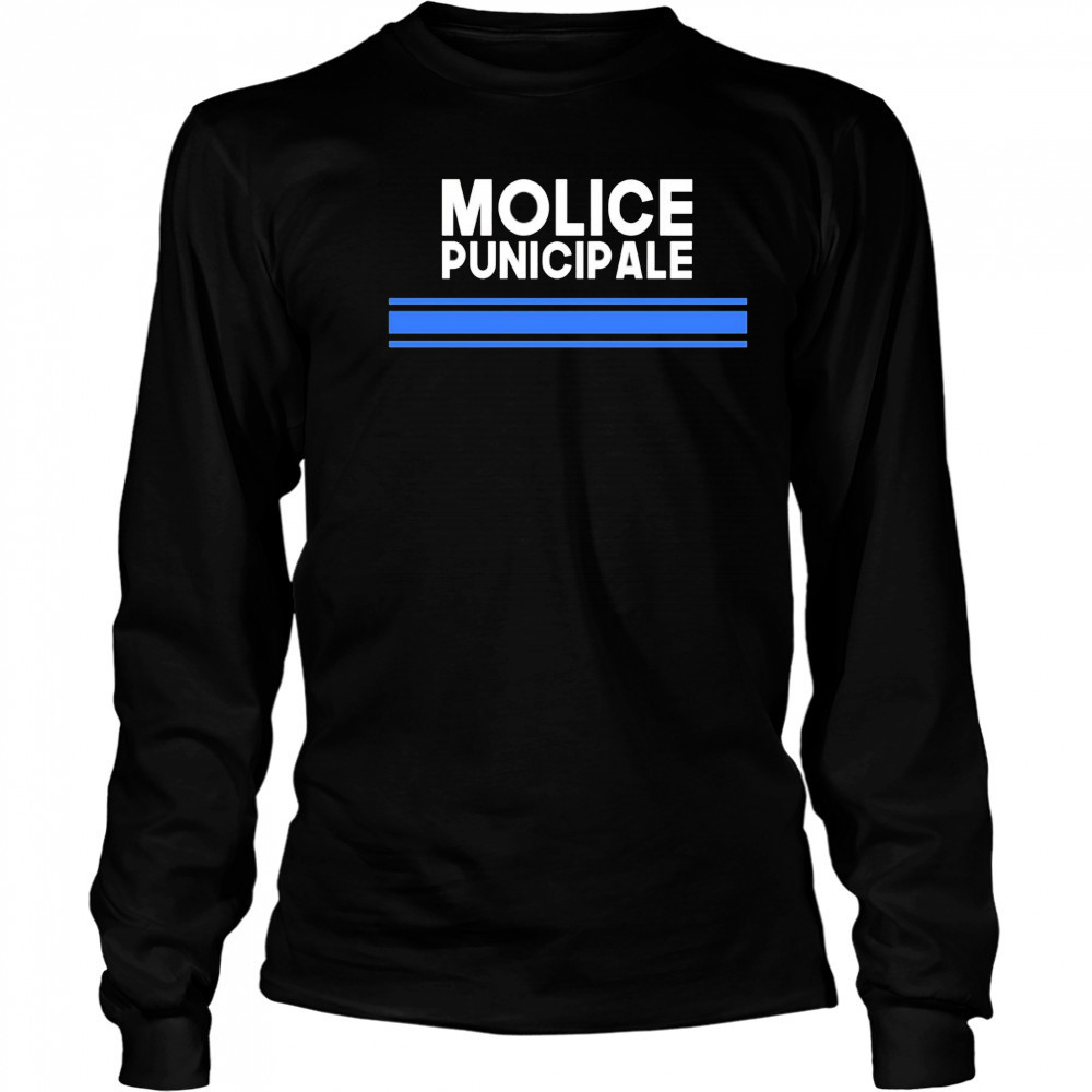 Molice punicipale shirt Long Sleeved