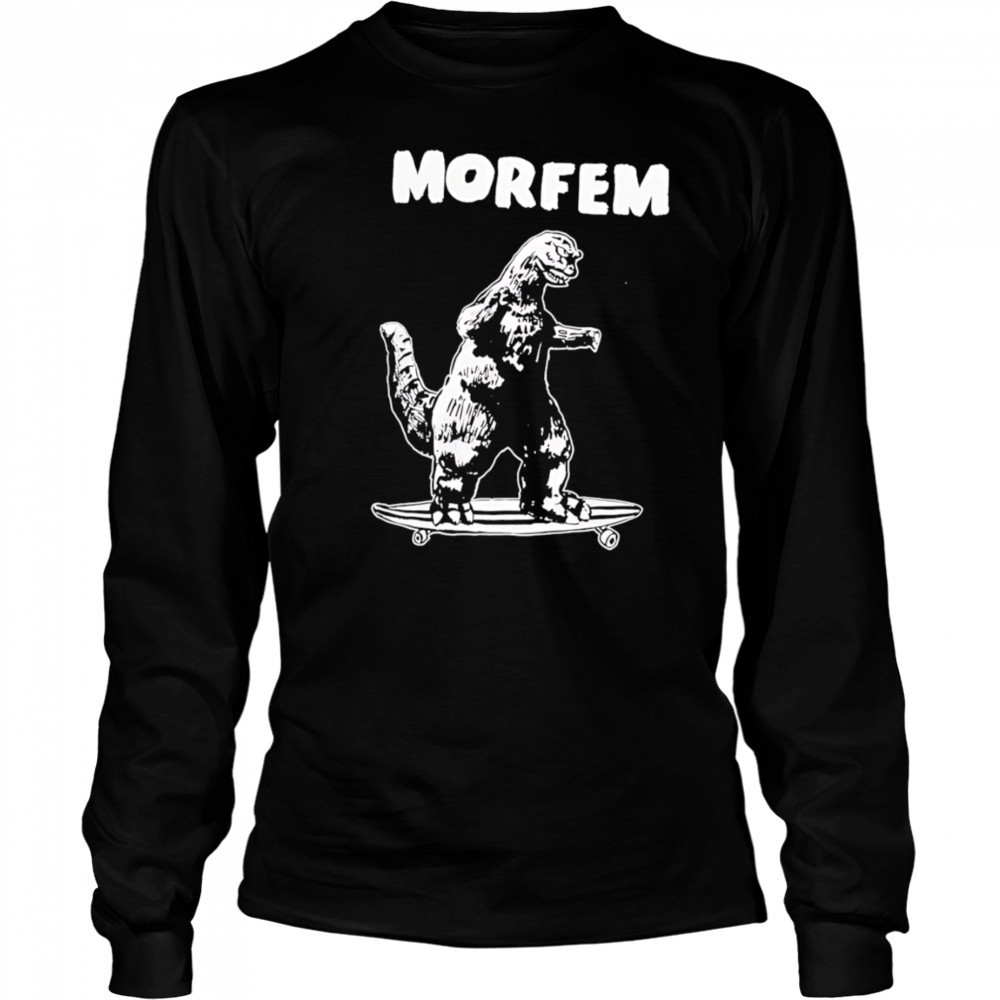 Morfem Morf Zilla retro shirt Long Sleeved