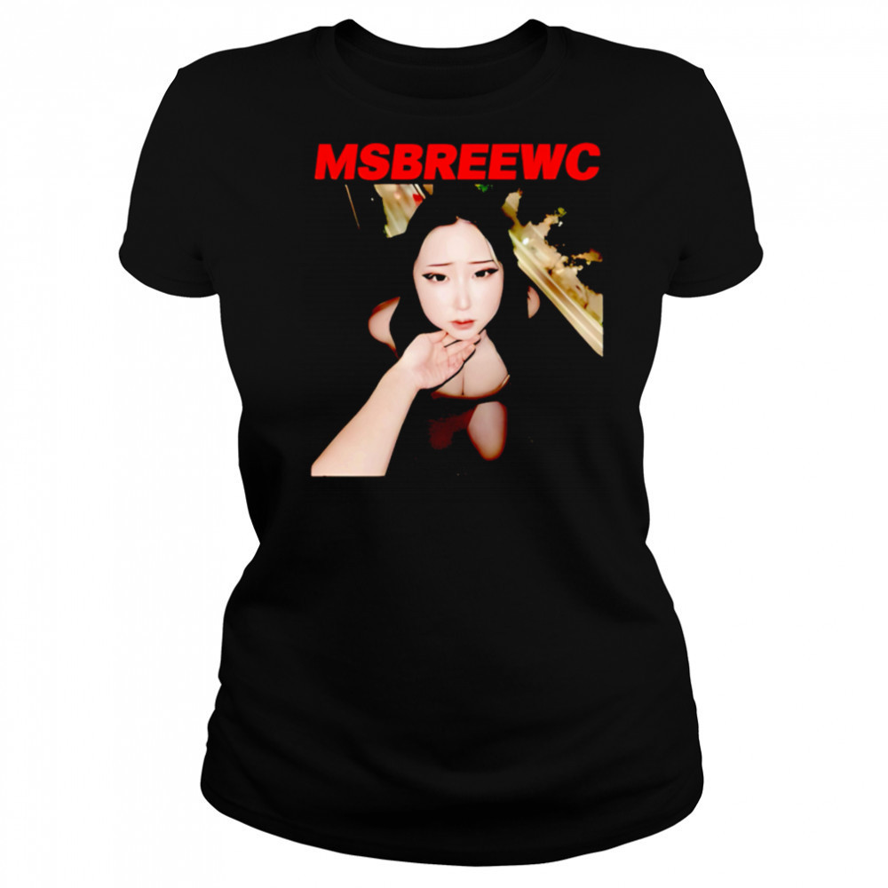 Msbreewc Lengan Pendek Kaos Distro shirt Women's T-shirt