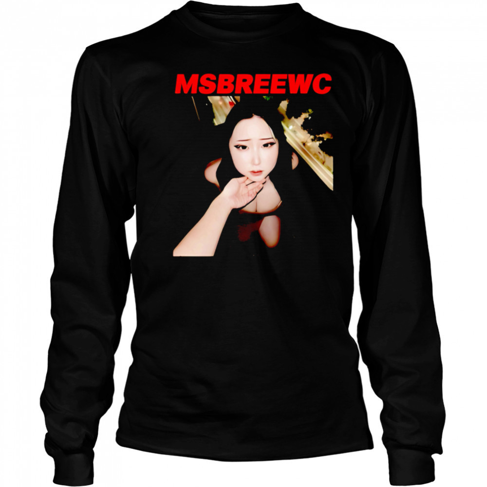 Msbreewc Lengan Pendek Kaos Distro shirt Long Sleeved