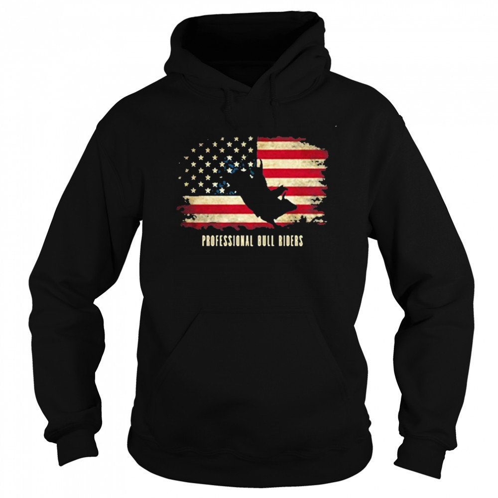 PBR Americana Proessional Bull Riders T-Shirt Hoodie