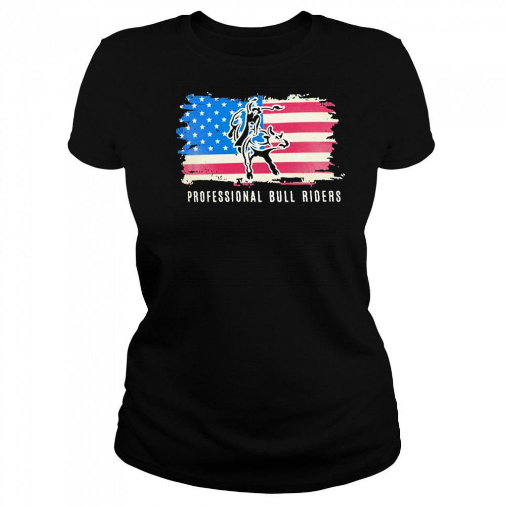 PBR Americana Youth Fringe Flag Rider T-Shirt Women's T-shirt