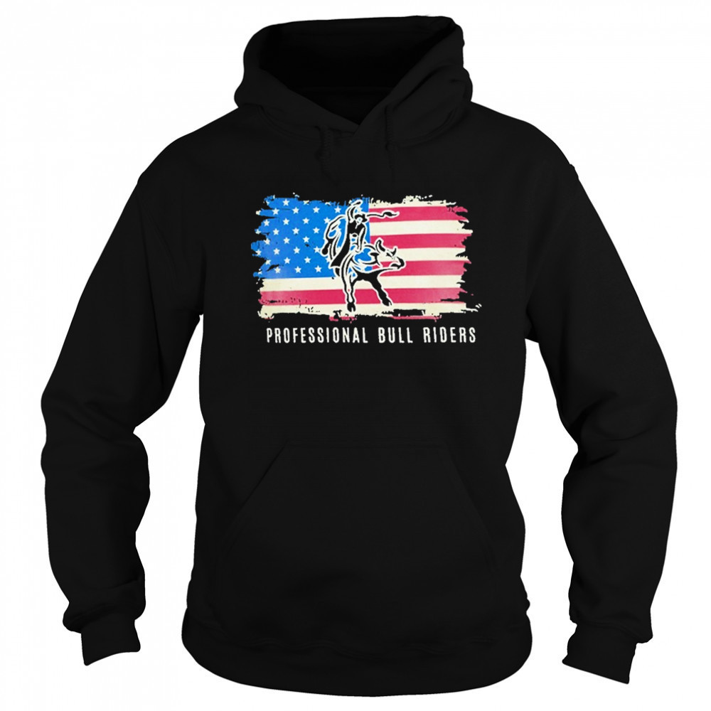 PBR Americana Youth Fringe Flag Rider T-Shirt Hoodie