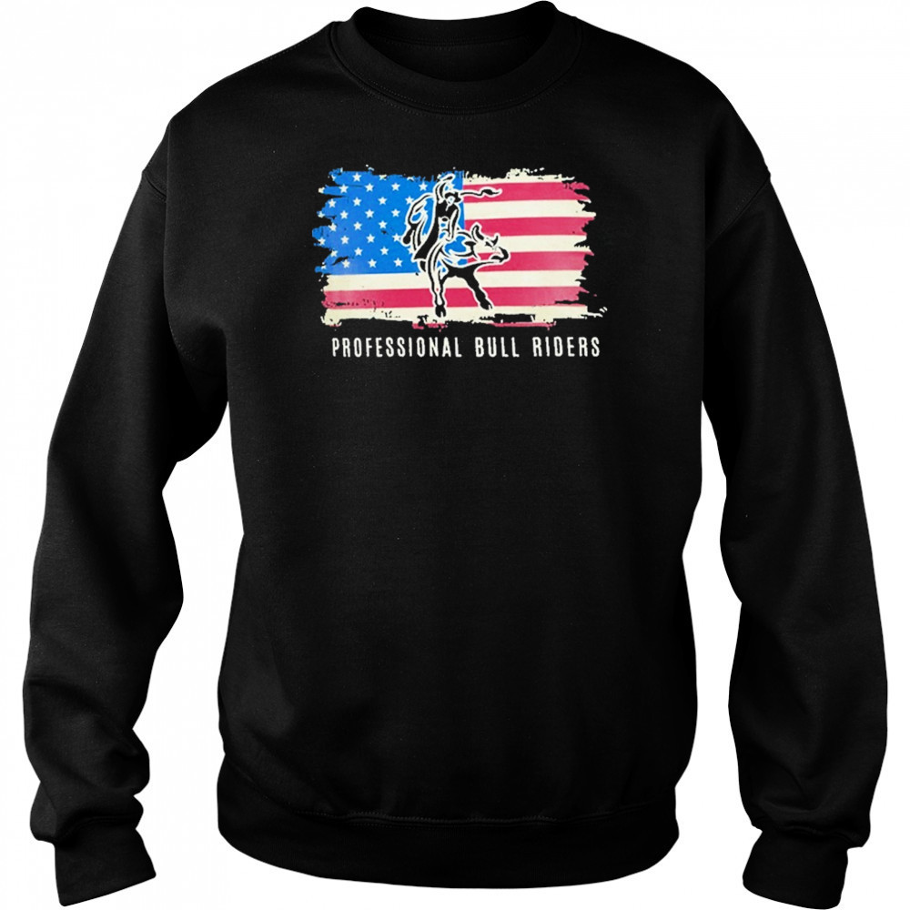 PBR Americana Youth Fringe Flag Rider T-Shirt Sweatshirt