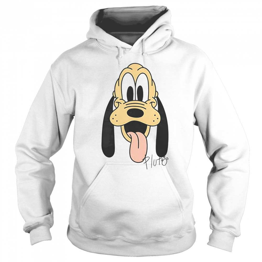 Pluto Disney Big Face T-Shirt Hoodie