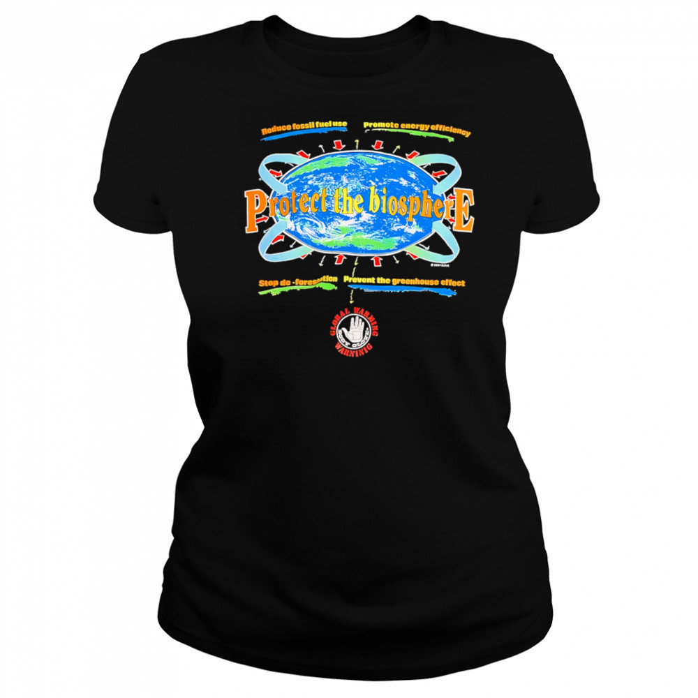 Protect the biosphere retro shirt Women's T-shirt