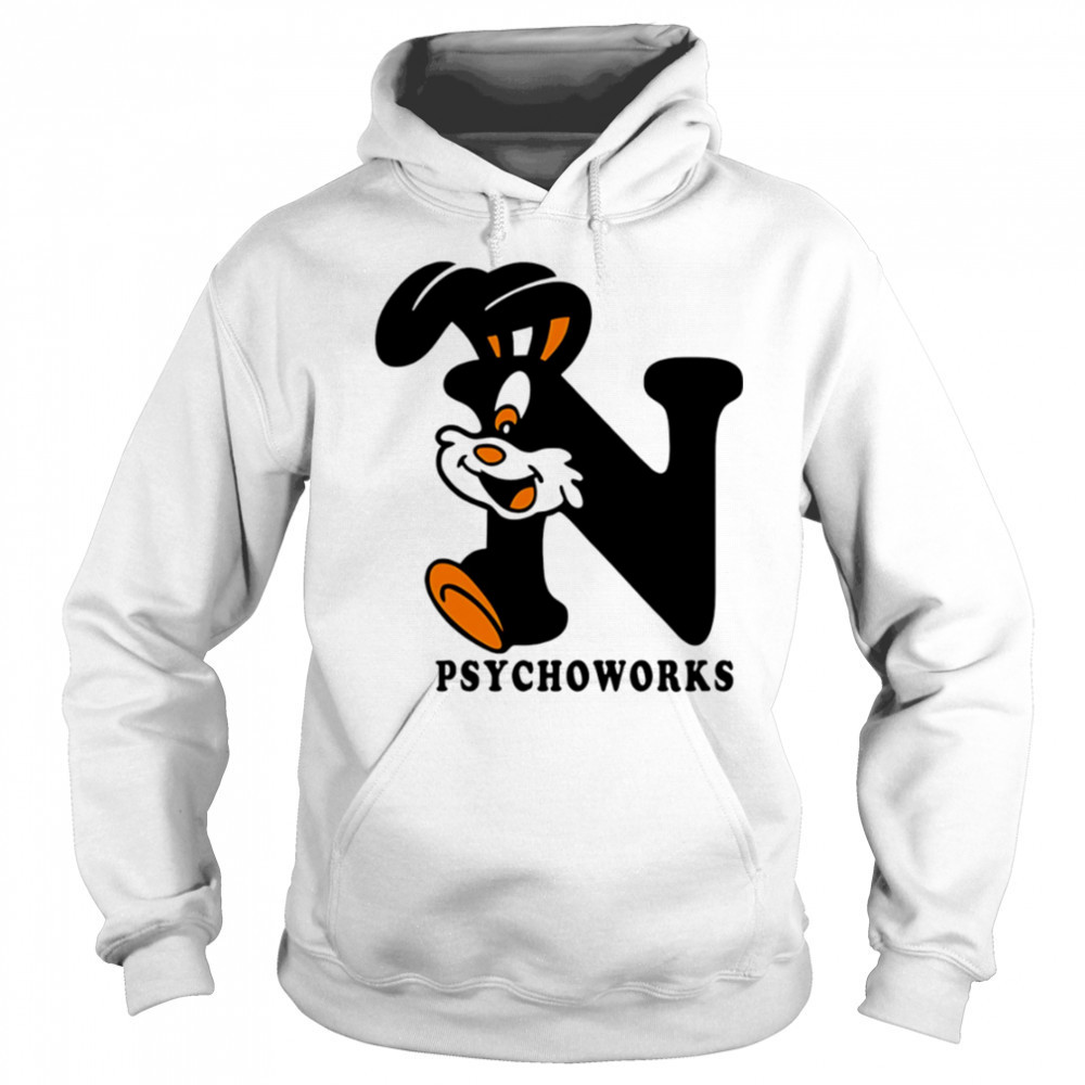 Rabbit psychoworks shirt Hoodie