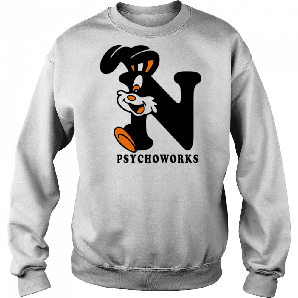Rabbit psychoworks shirt Sweatshirt