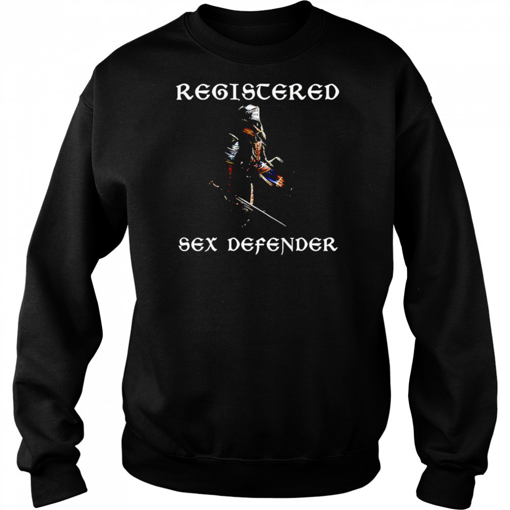 Registered Sex Defender combatant shirt Sweatshirt