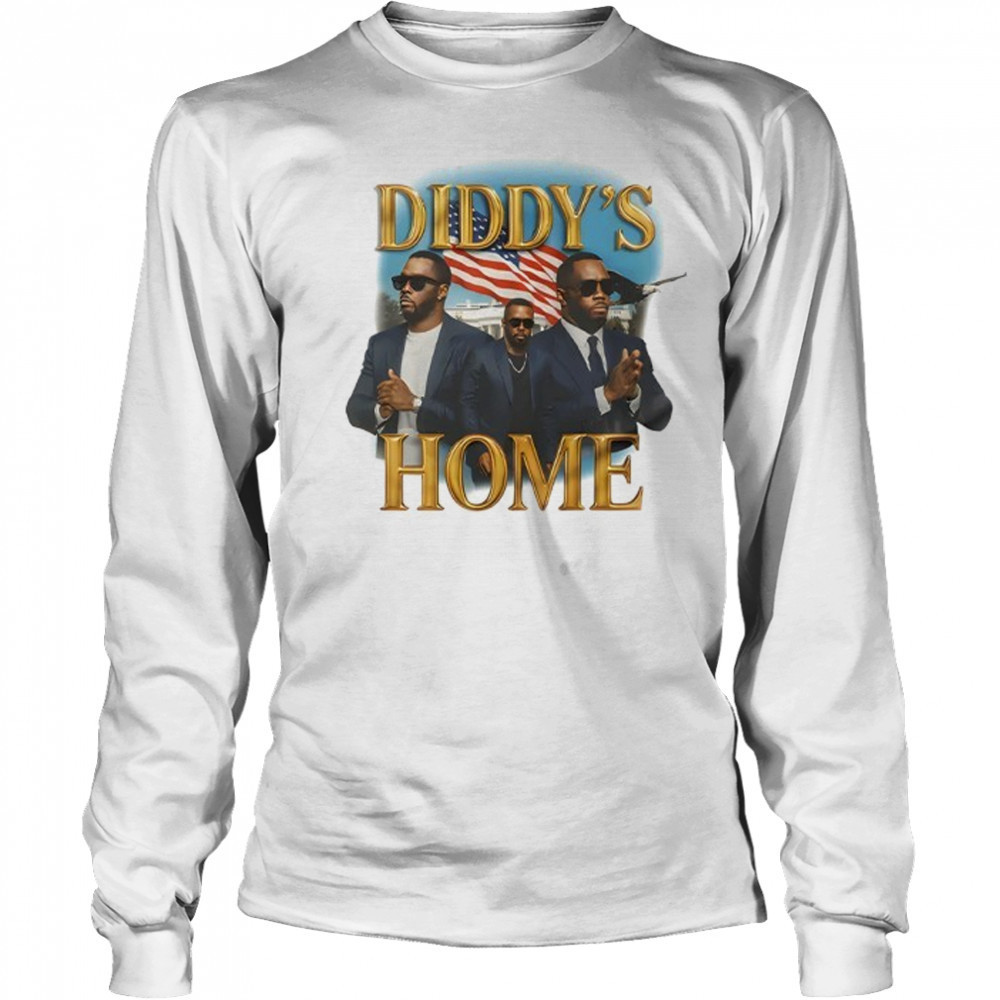 Sean Combs Diddy’s Home T-Shirt Long Sleeved