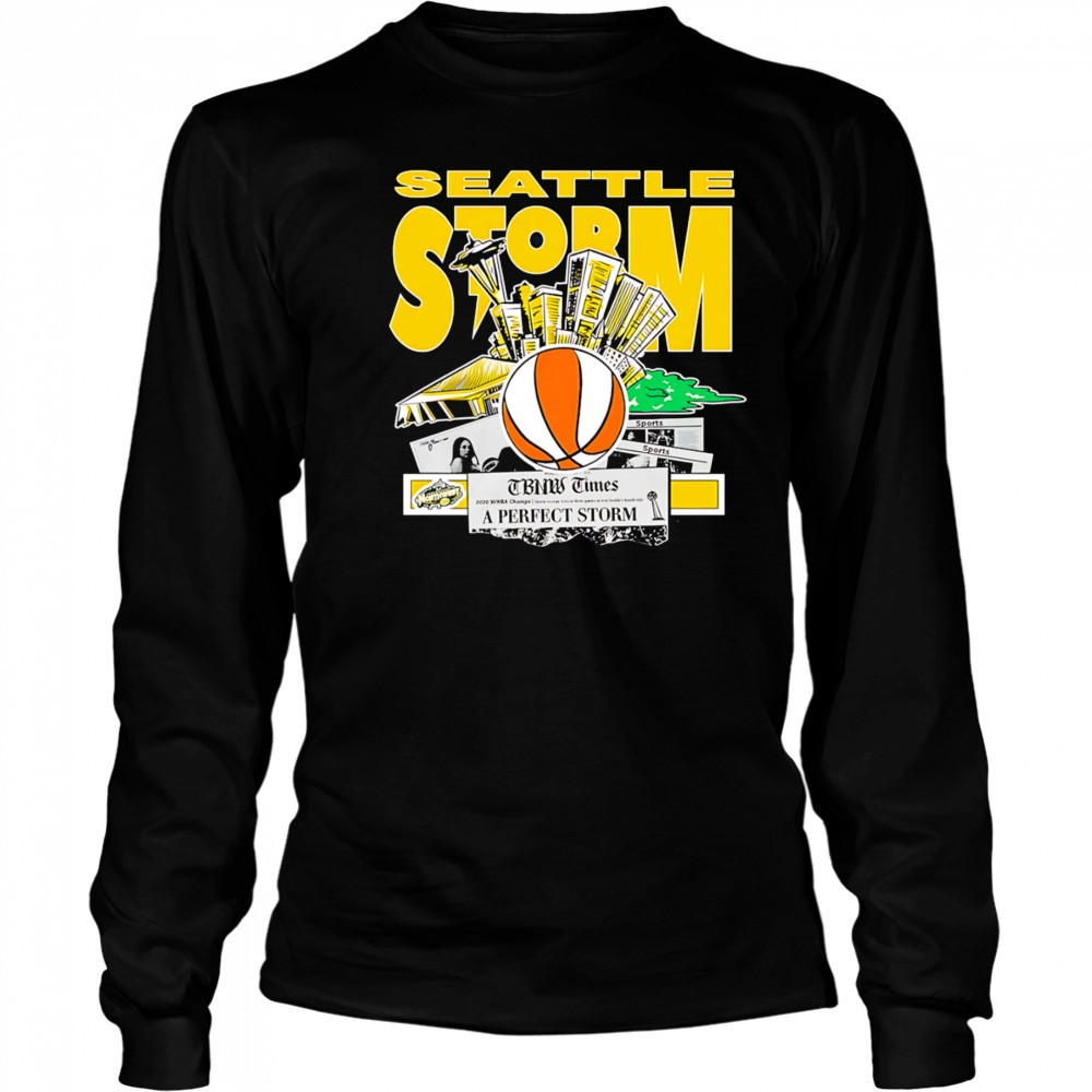 Seattle The Perfect Storm 2025 shirt Long Sleeved