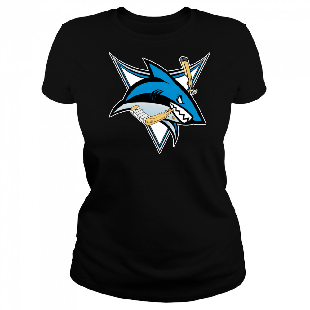 Shark City Hockey logo shirt Women's T-shirt