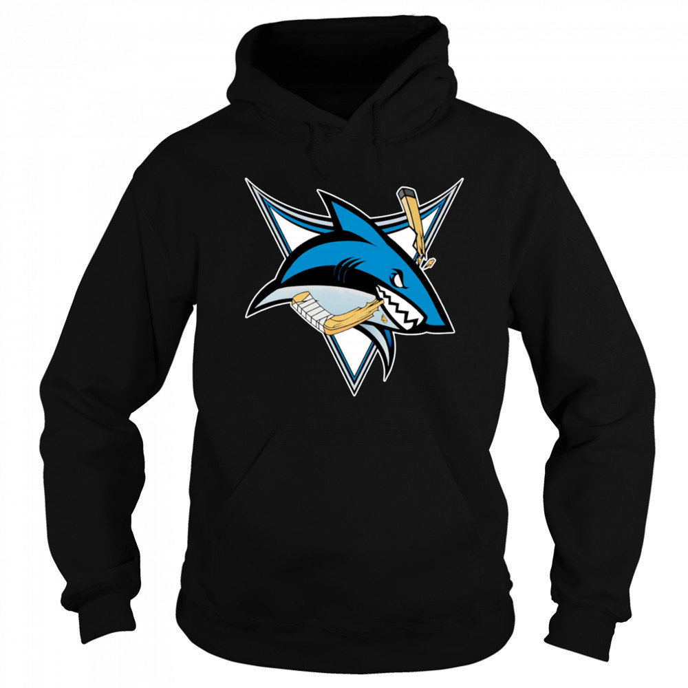 Shark City Hockey logo shirt Hoodie