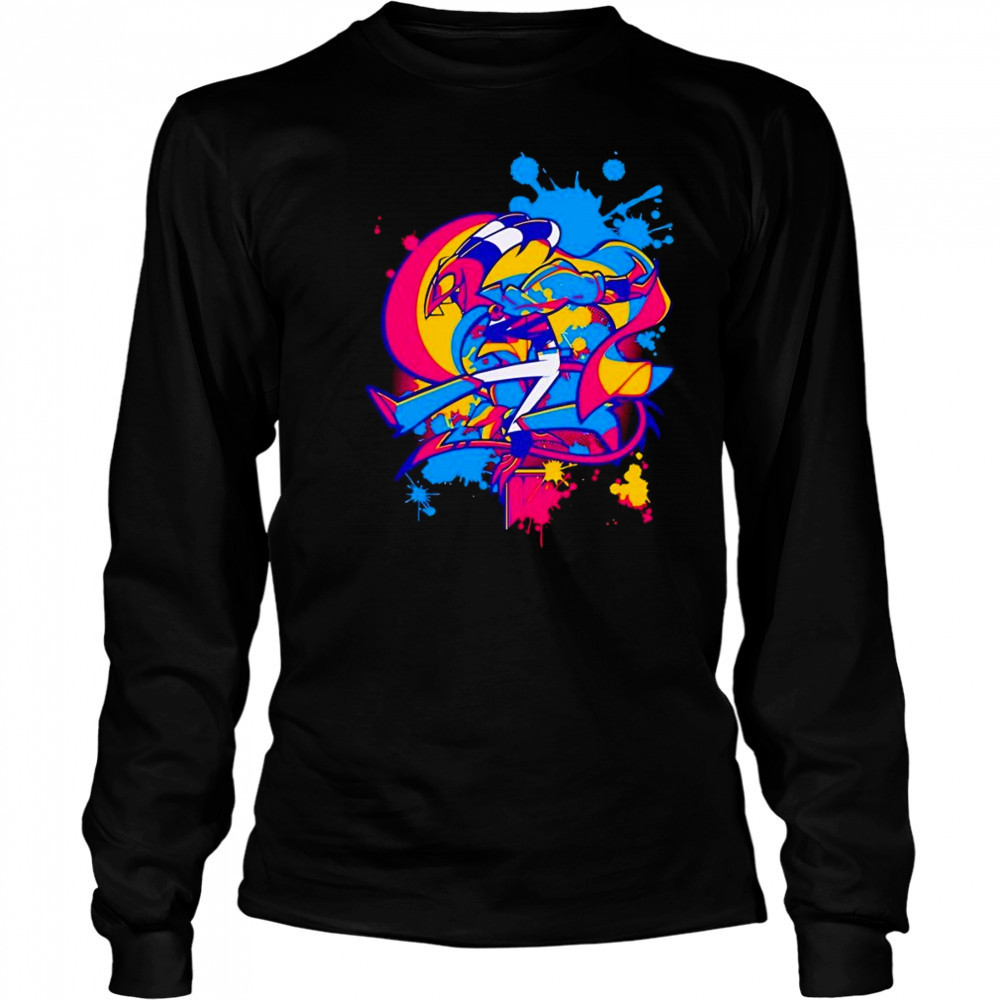 Shark Robot Blitz Pride 2025 shirt Long Sleeved