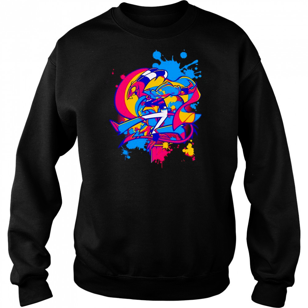 Shark Robot Blitz Pride 2025 shirt Sweatshirt