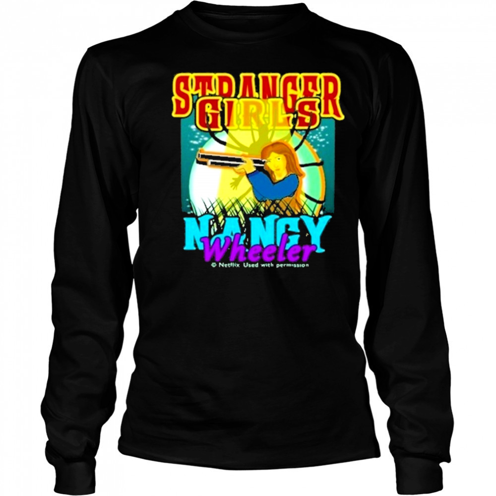 Stranger Things Nancy Wheeler T-Shirt Long Sleeved