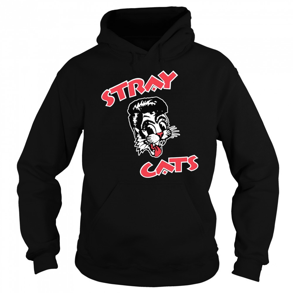 Stray Cats logo shirt Hoodie