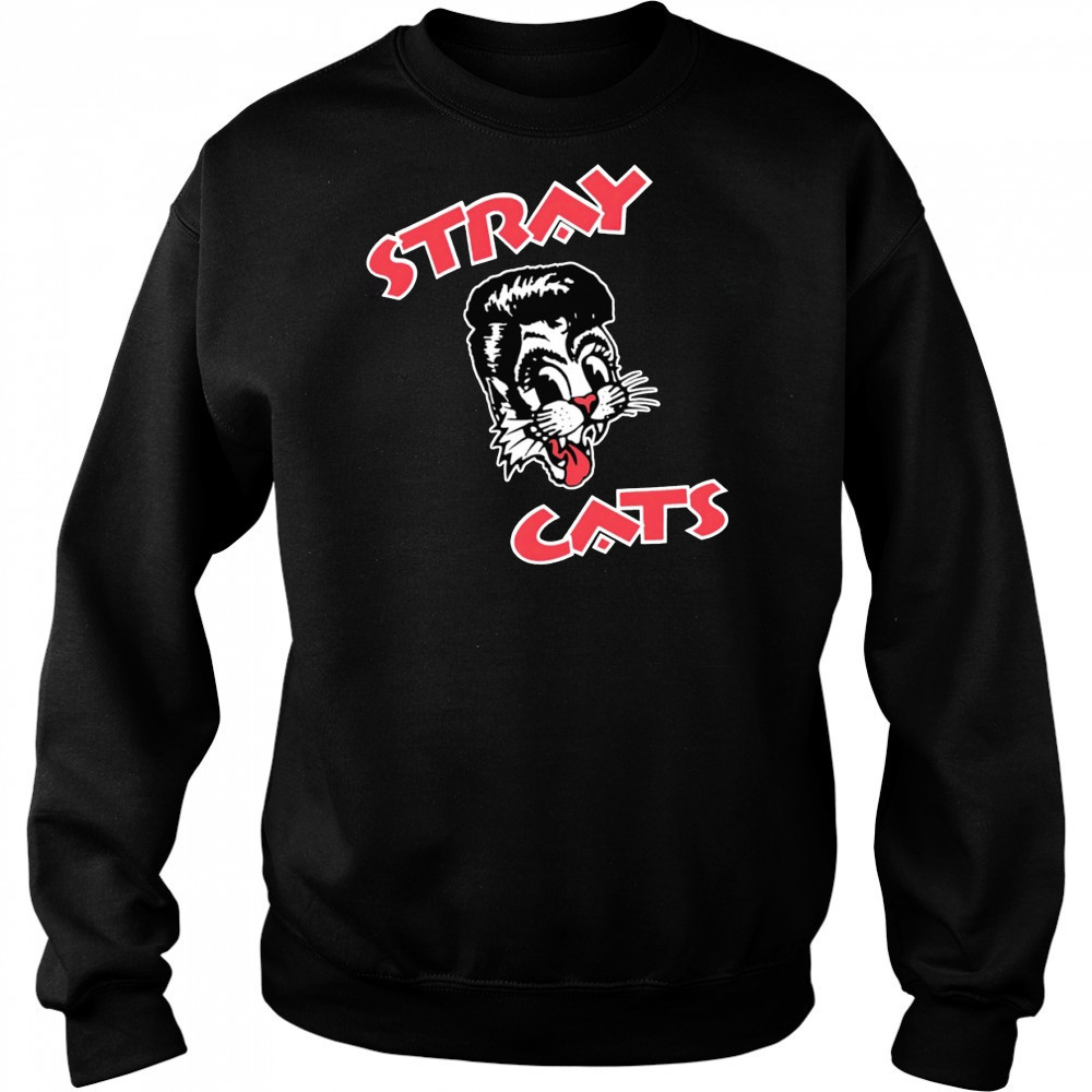 Stray Cats logo shirt Sweatshirt
