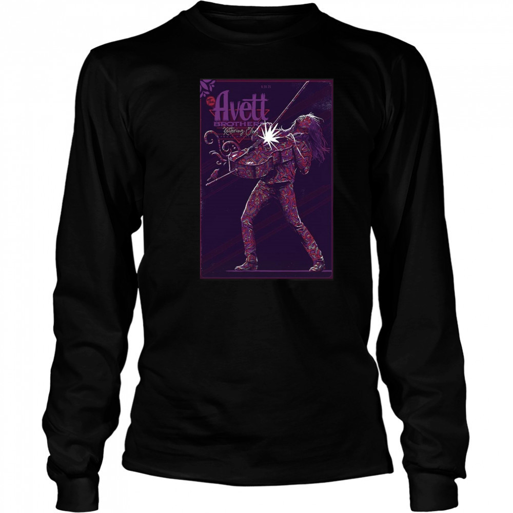 The Avett Brothers June 28 2025 Fraze Pavilion Kettering OH Poster T-Shirt Long Sleeved