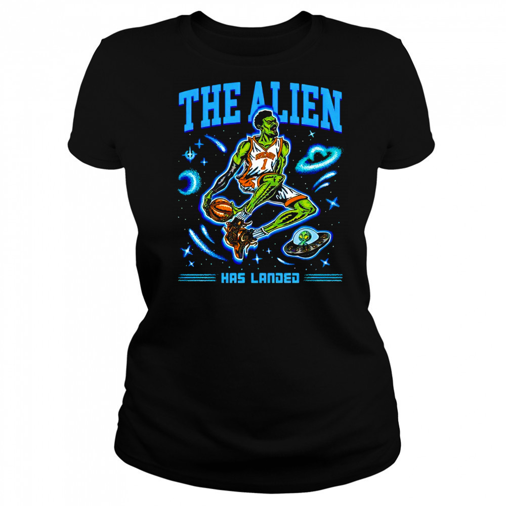 Victor Wembanyama San Antonio Spur the Alien has landed shirt Women's T-shirt