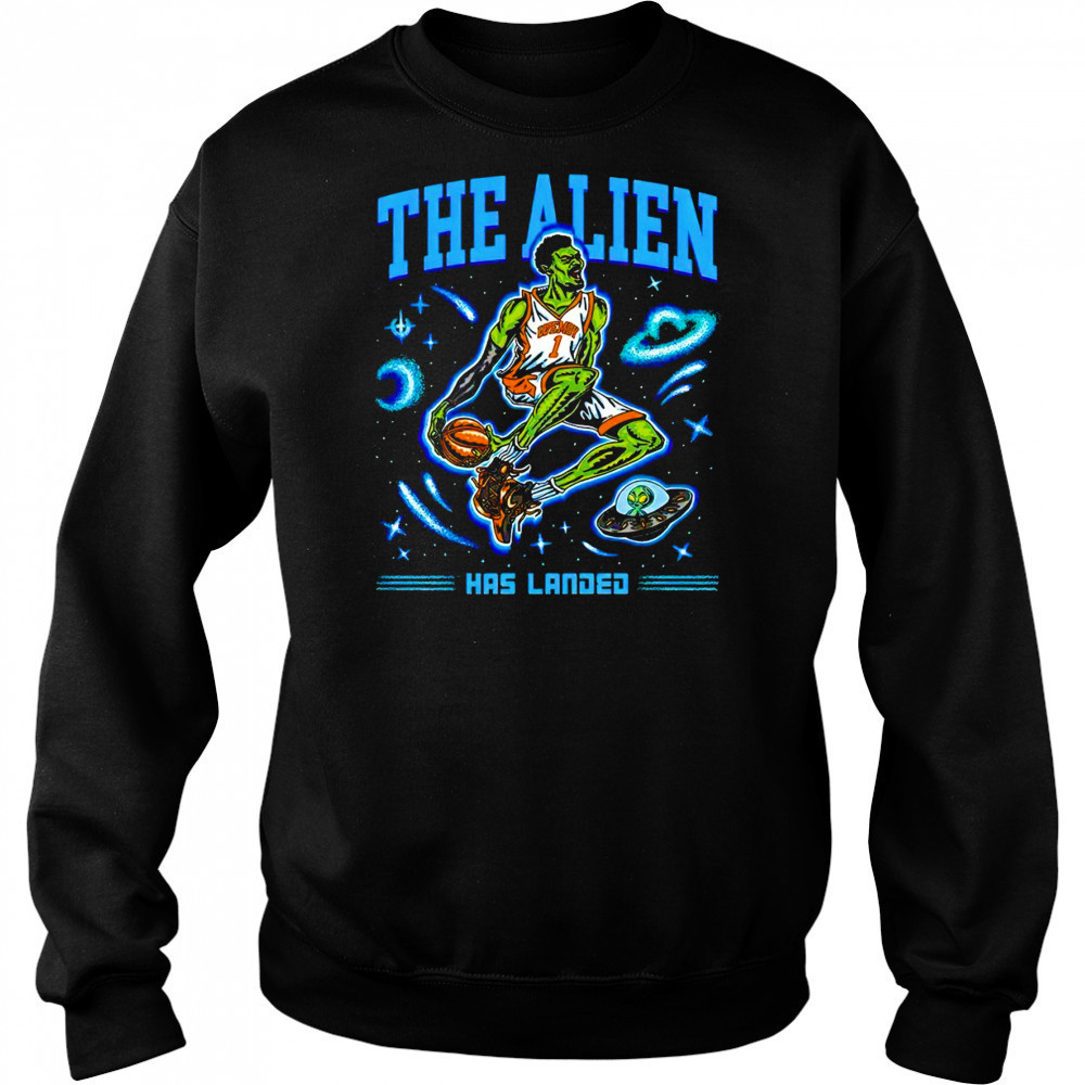 Victor Wembanyama San Antonio Spur the Alien has landed shirt Sweatshirt
