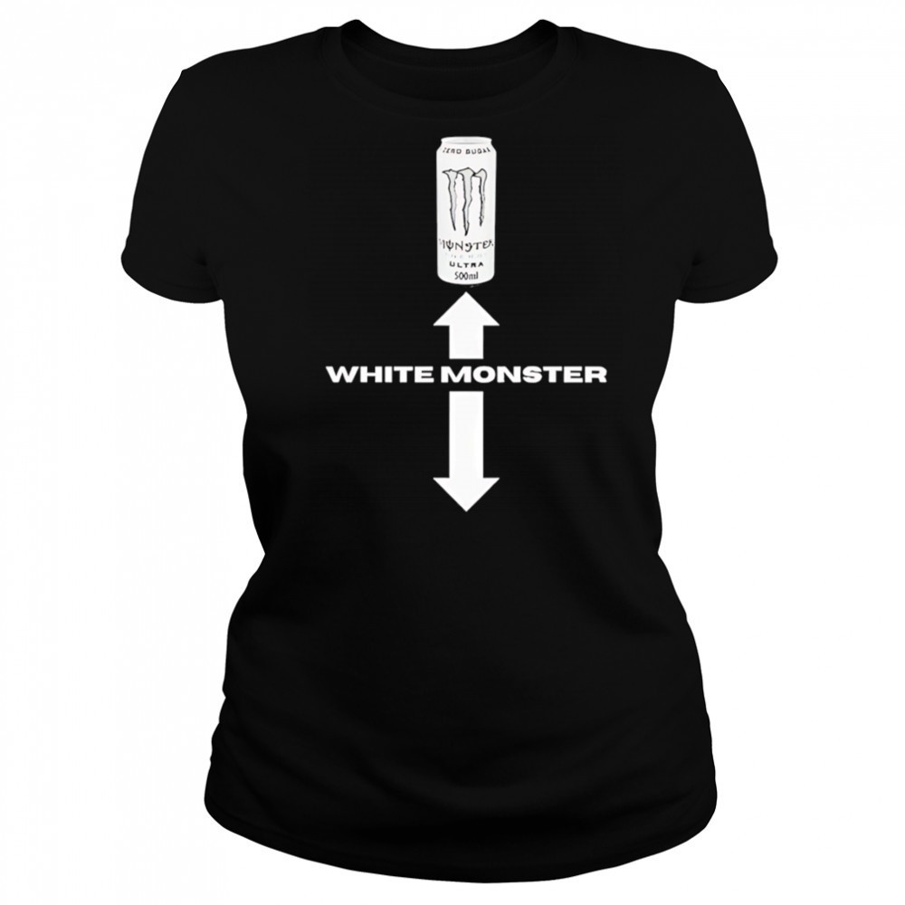 White Monster Energy shirt Women's T-shirt