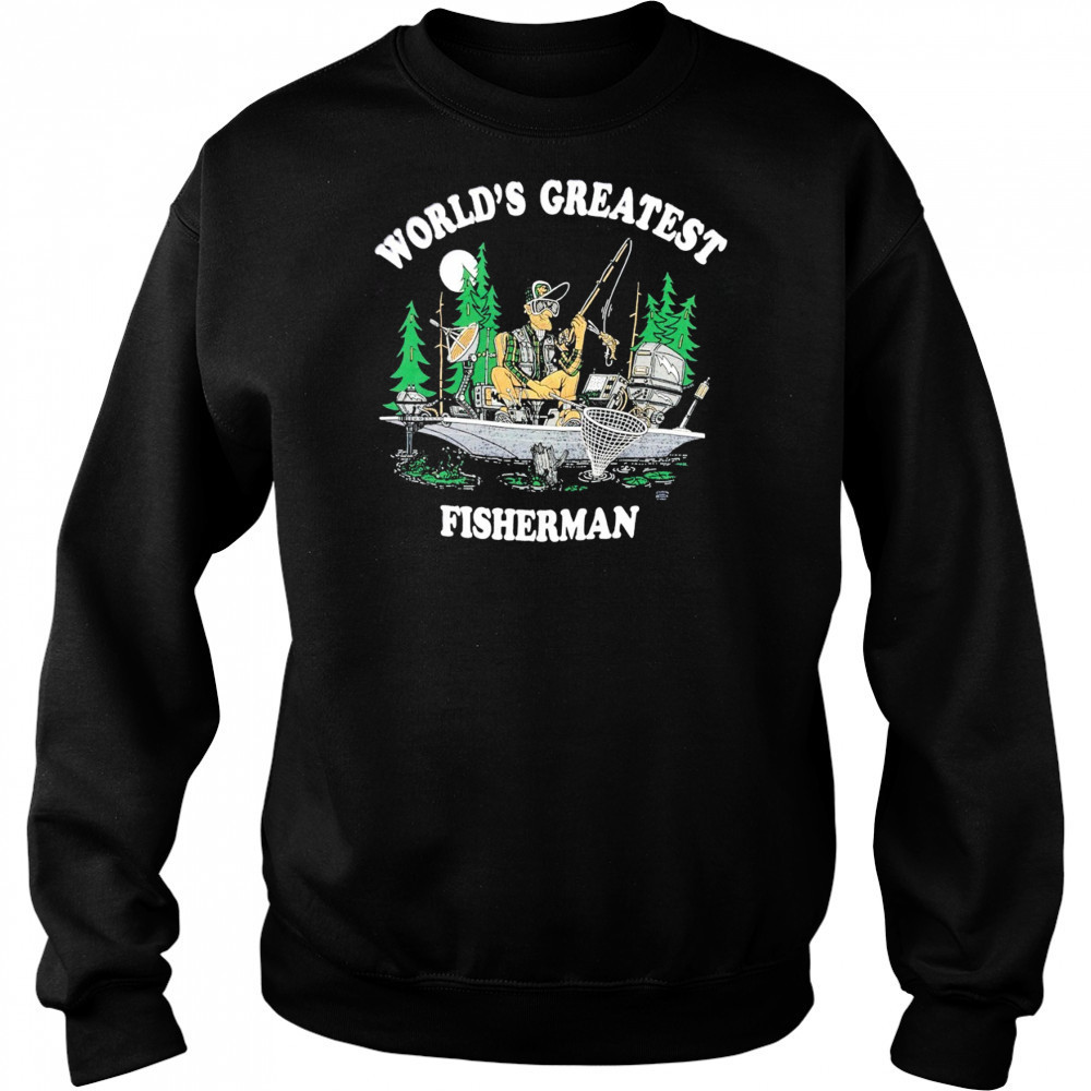 World’s greatest Fisherman vintage shirt Sweatshirt