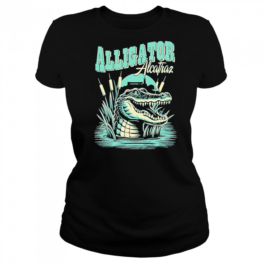 Alligator Alcatraz Everglades Florida Parody shirt Women's T-shirt