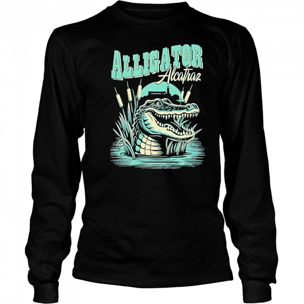 Alligator Alcatraz Everglades Florida Parody shirt Long Sleeved