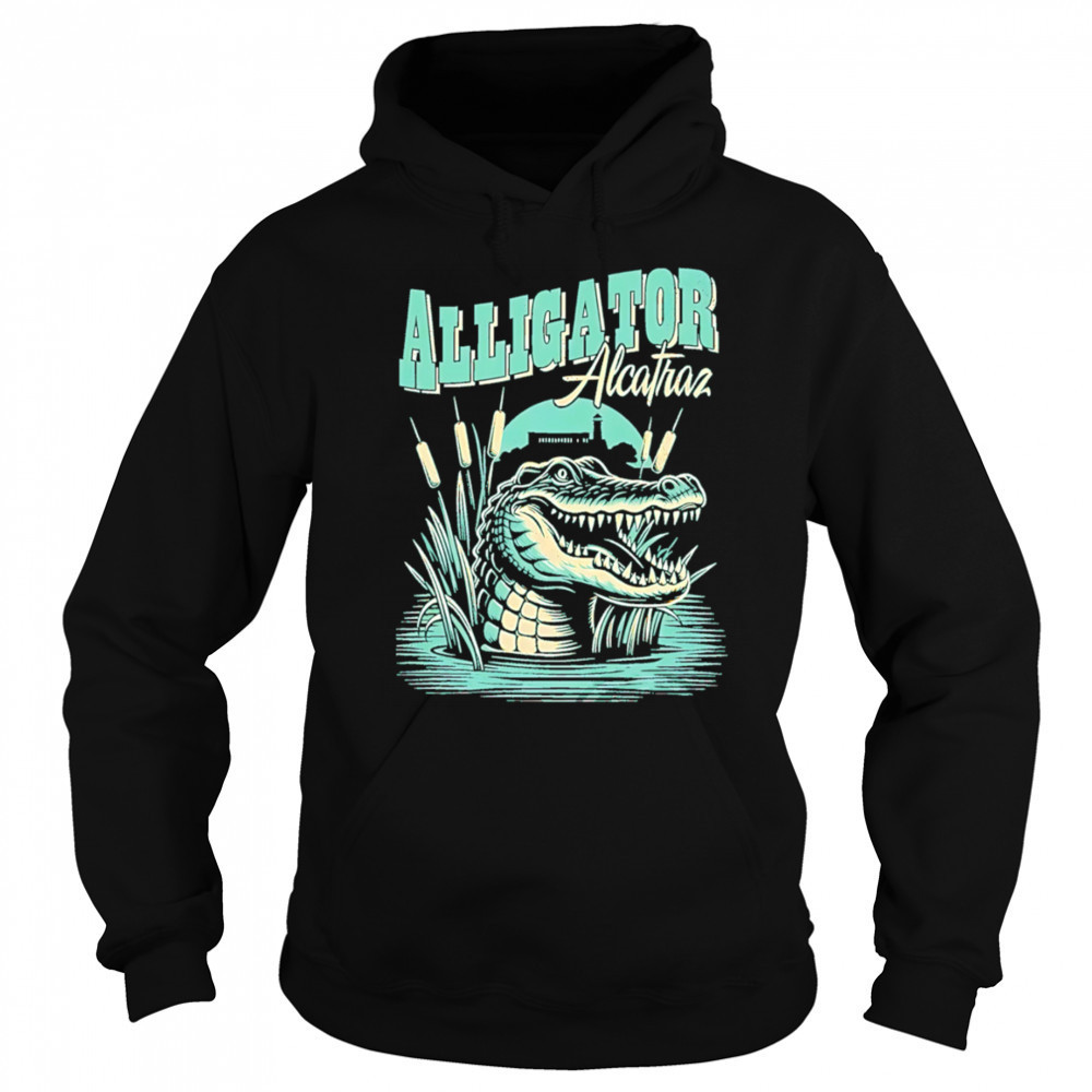 Alligator Alcatraz Everglades Florida Parody shirt Hoodie