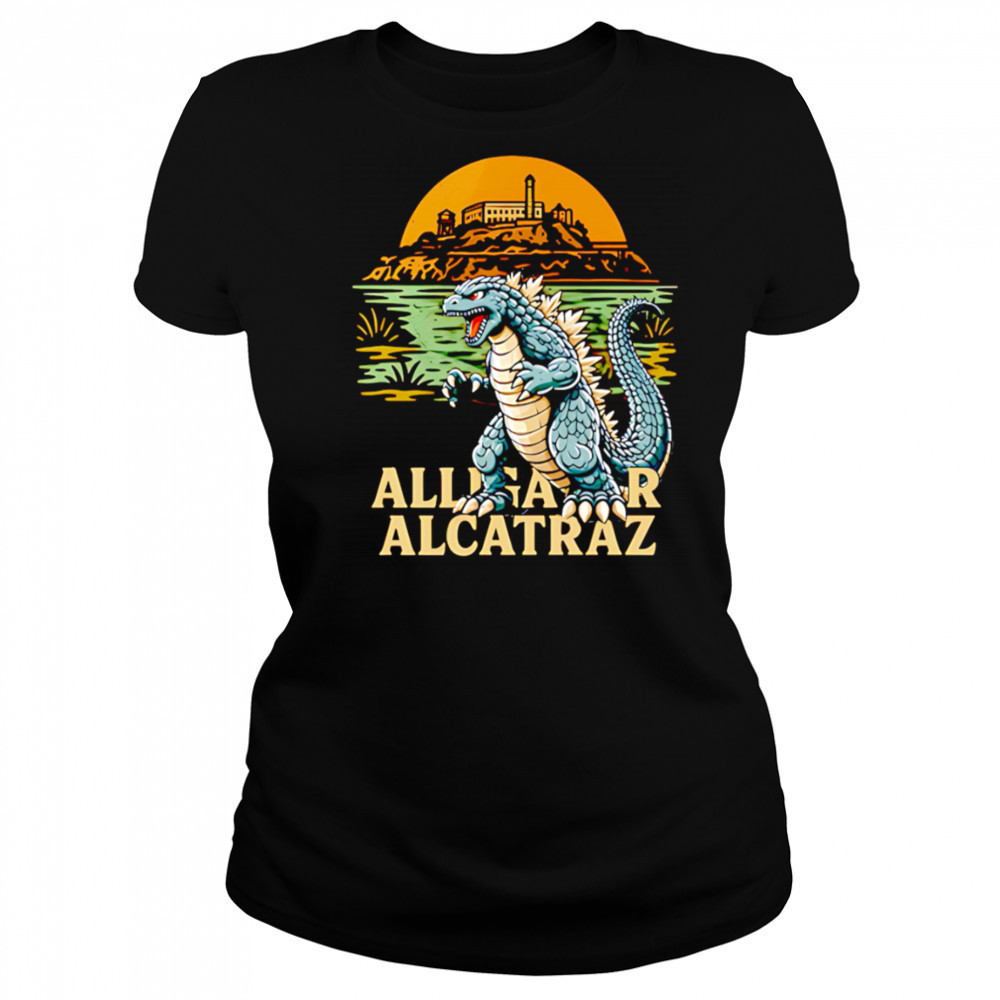 Alligator Alcatraz Godzilla shirt Women's T-shirt
