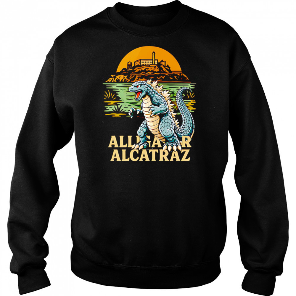 Alligator Alcatraz Godzilla shirt Sweatshirt