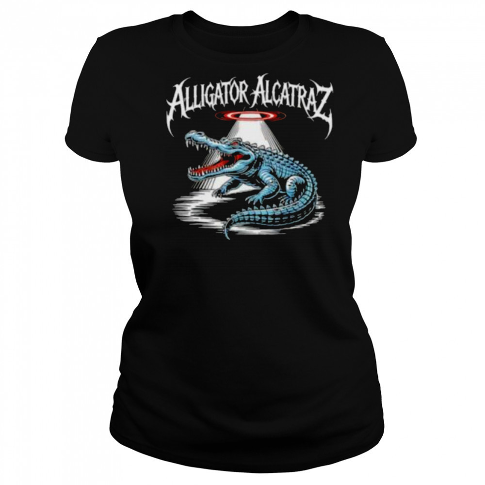 Alligator Alcatraz helicopter light shirt Women's T-shirt