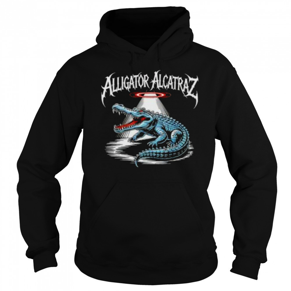 Alligator Alcatraz helicopter light shirt Hoodie