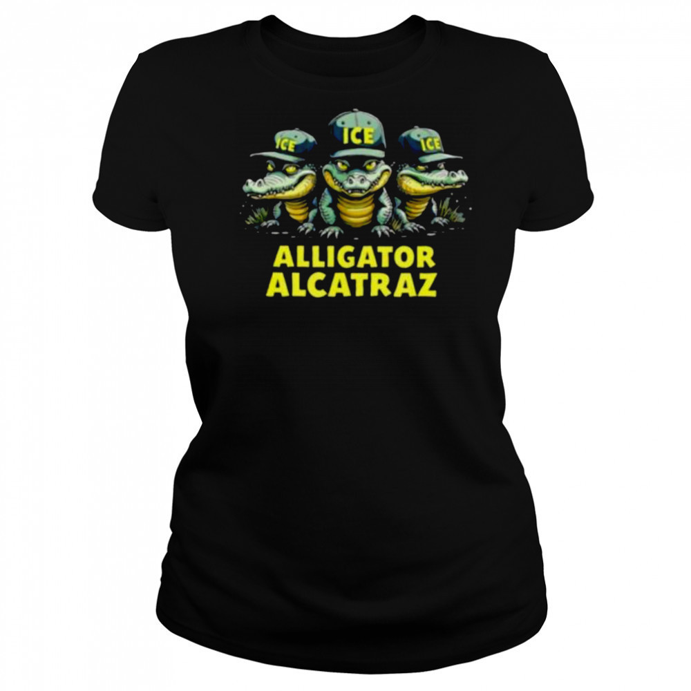 Alligator Alcatraz Ice hat shirt Women's T-shirt