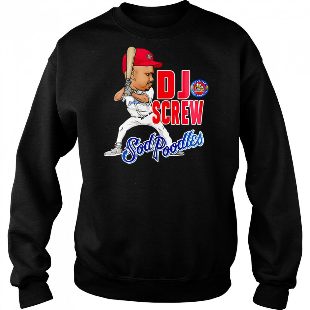Amarillo Sod Poodles Dj Screw 2025 Baseball shirt Sweatshirt