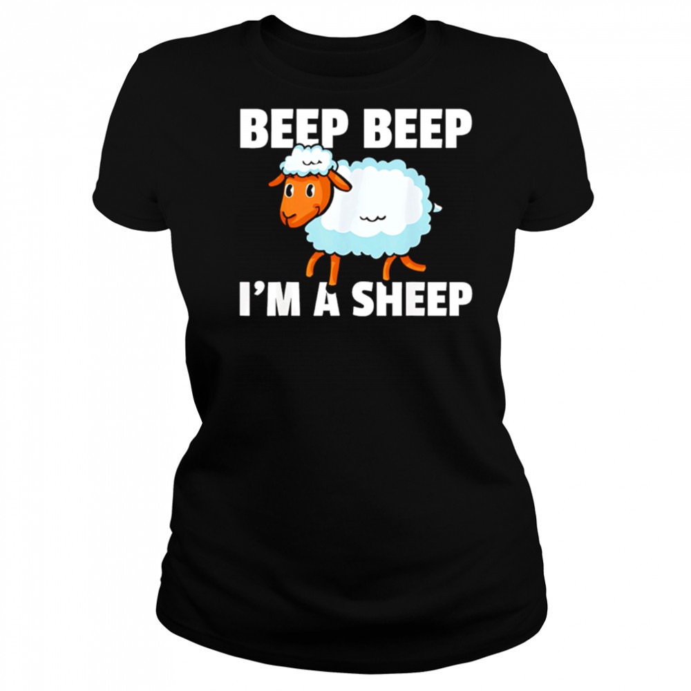 Beep Beep I’m a Sheep cute cartoon shirt Women's T-shirt