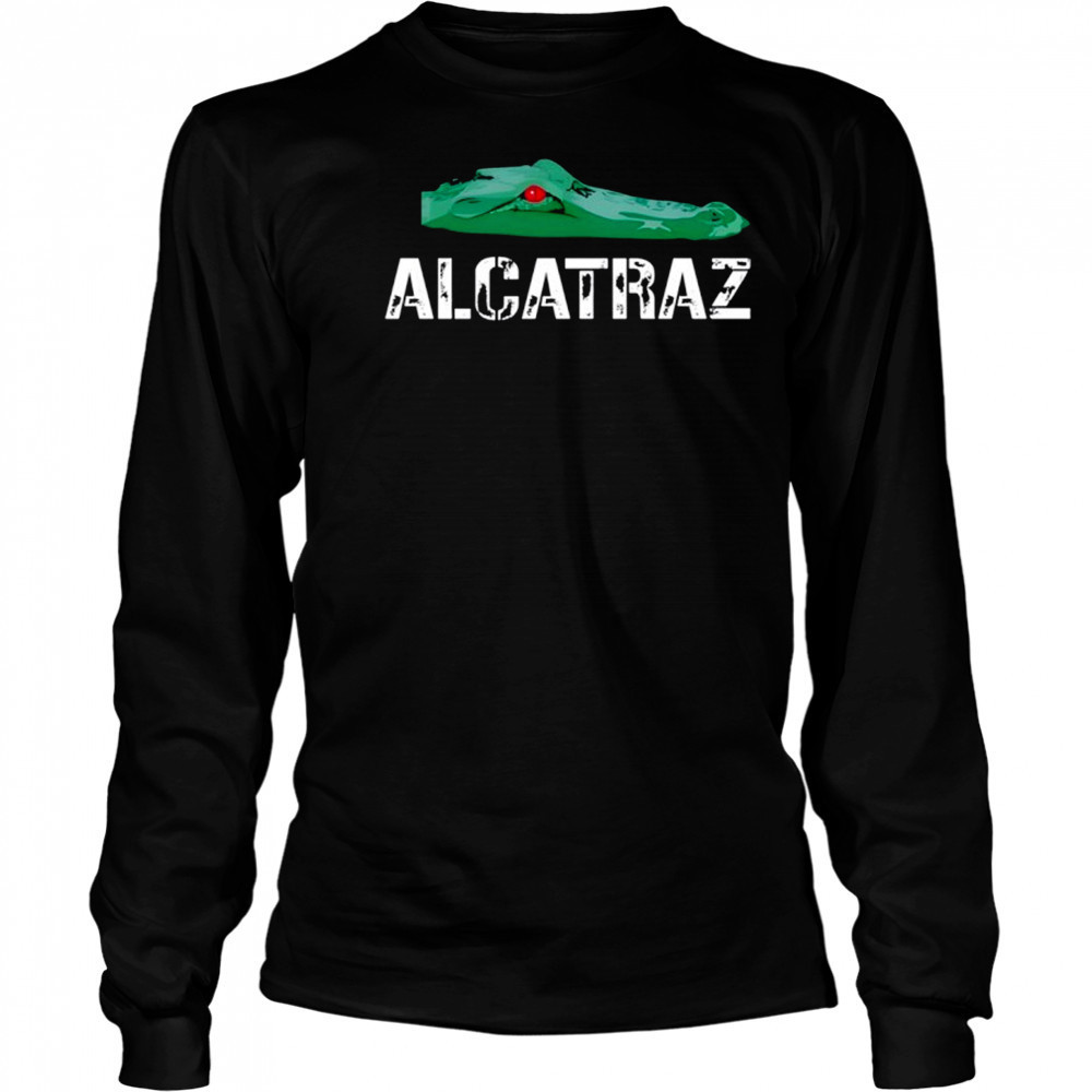 Benny Johnson Wearing Alligator Alcatraz shirt Long Sleeved