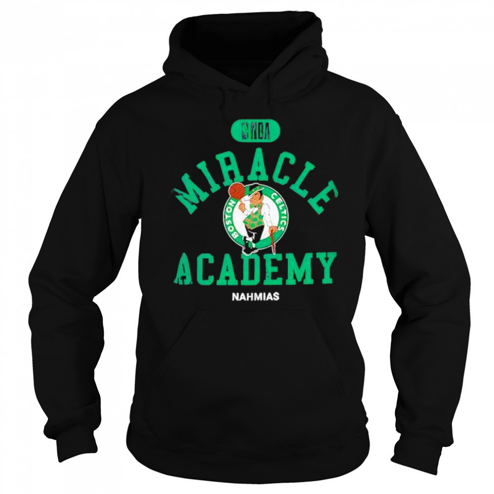 Boston Celtics Miracle Academy NBA Collection Shirt Hoodie