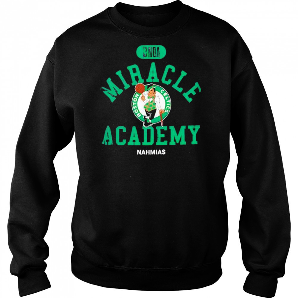 Boston Celtics Miracle Academy NBA Collection Shirt Sweatshirt