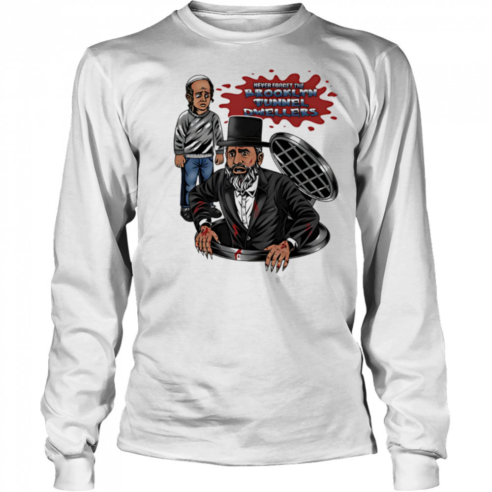 Chaotichermes wearing brooklyn tunnel dwellers shirt Long Sleeved
