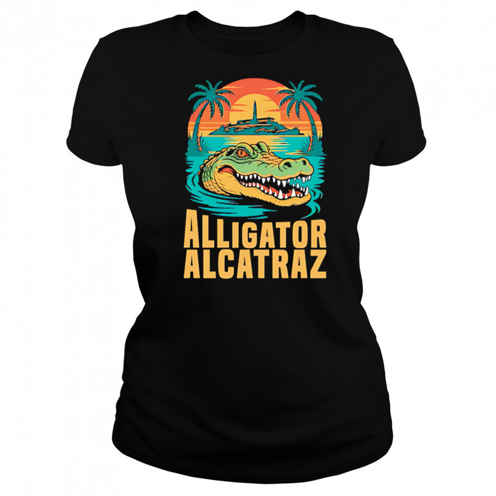 Clown world alligator alcatraz shirt Women's T-shirt