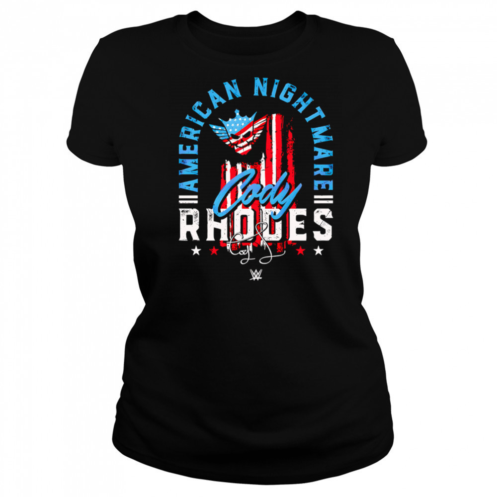 Cody Rhodes American Nightmare Flag Wrestling shirt Women's T-shirt