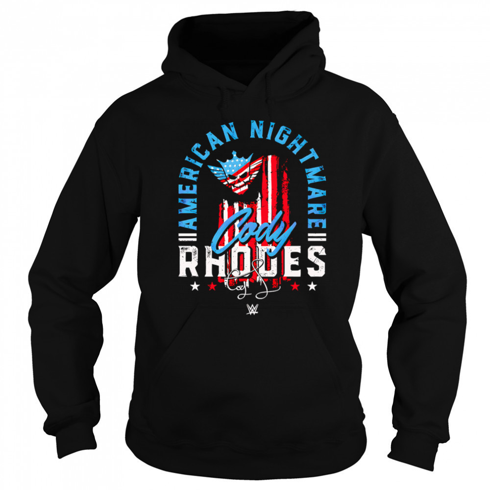 Cody Rhodes American Nightmare Flag Wrestling shirt Hoodie