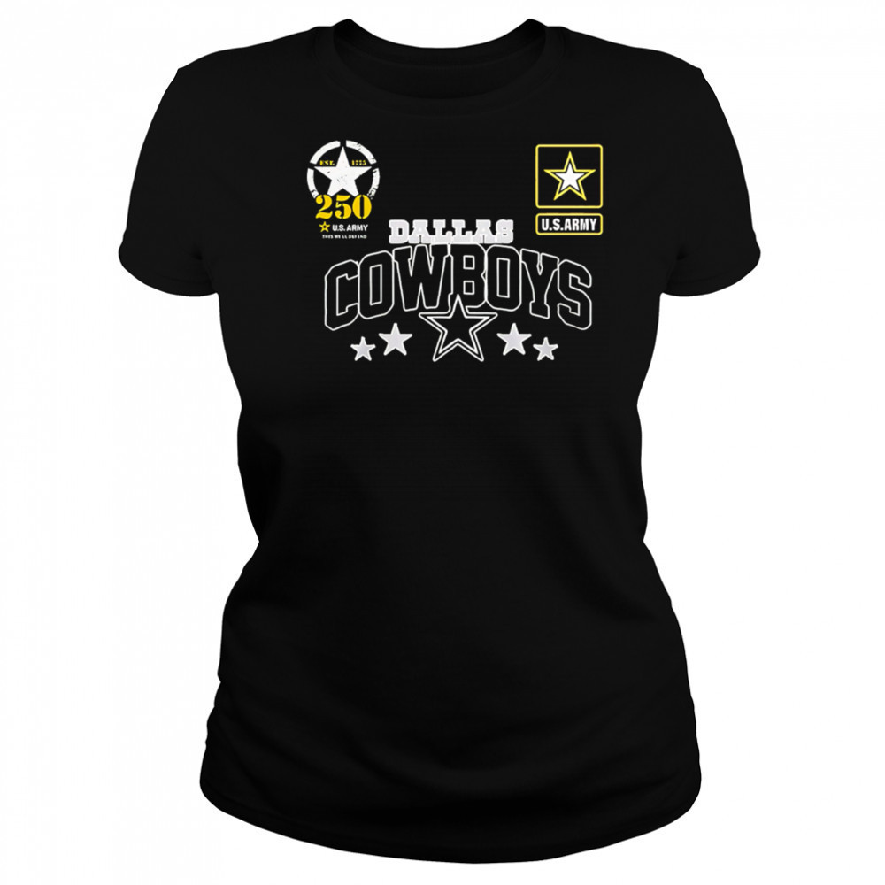 Dallas Cowboys US Army 250th Birthday Celebration shirt Women's T-shirt