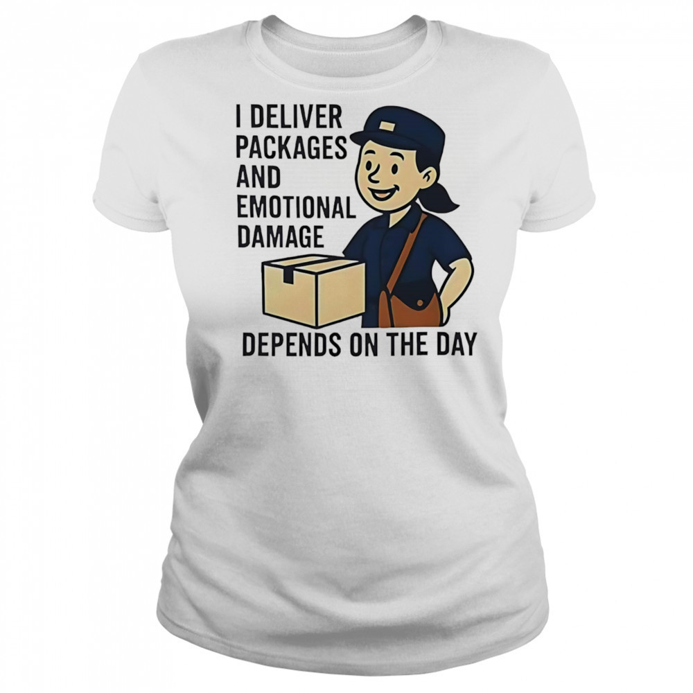 Depends on the day mail shirt Women's T-shirt