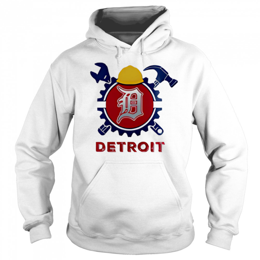 Detroit Tigers Happy Labor Day USA Baseball shirt Hoodie